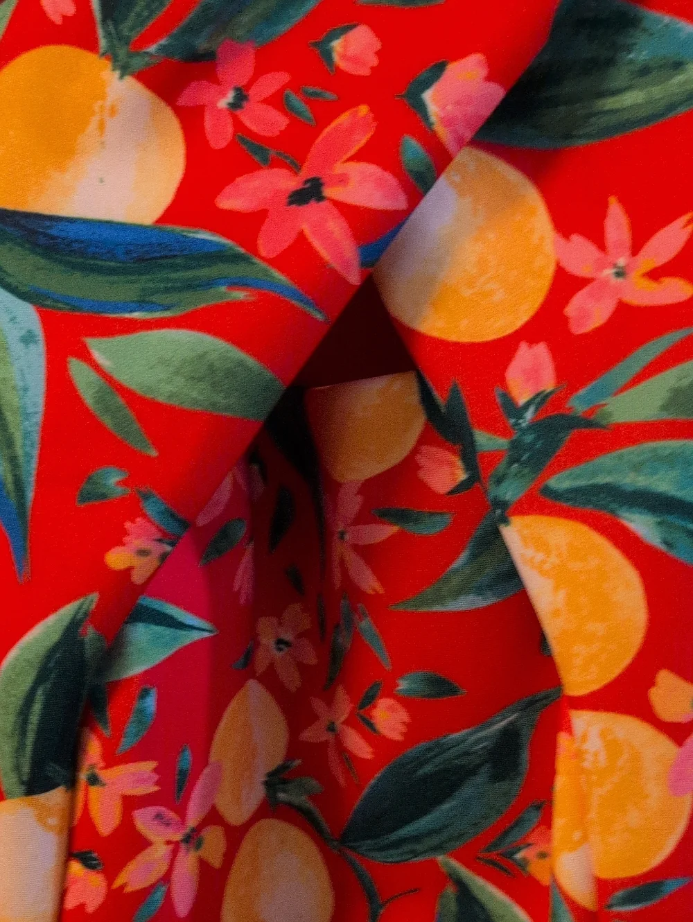 NWT Vince Camuto Dress with Citrus Print - Picture 5 of 14